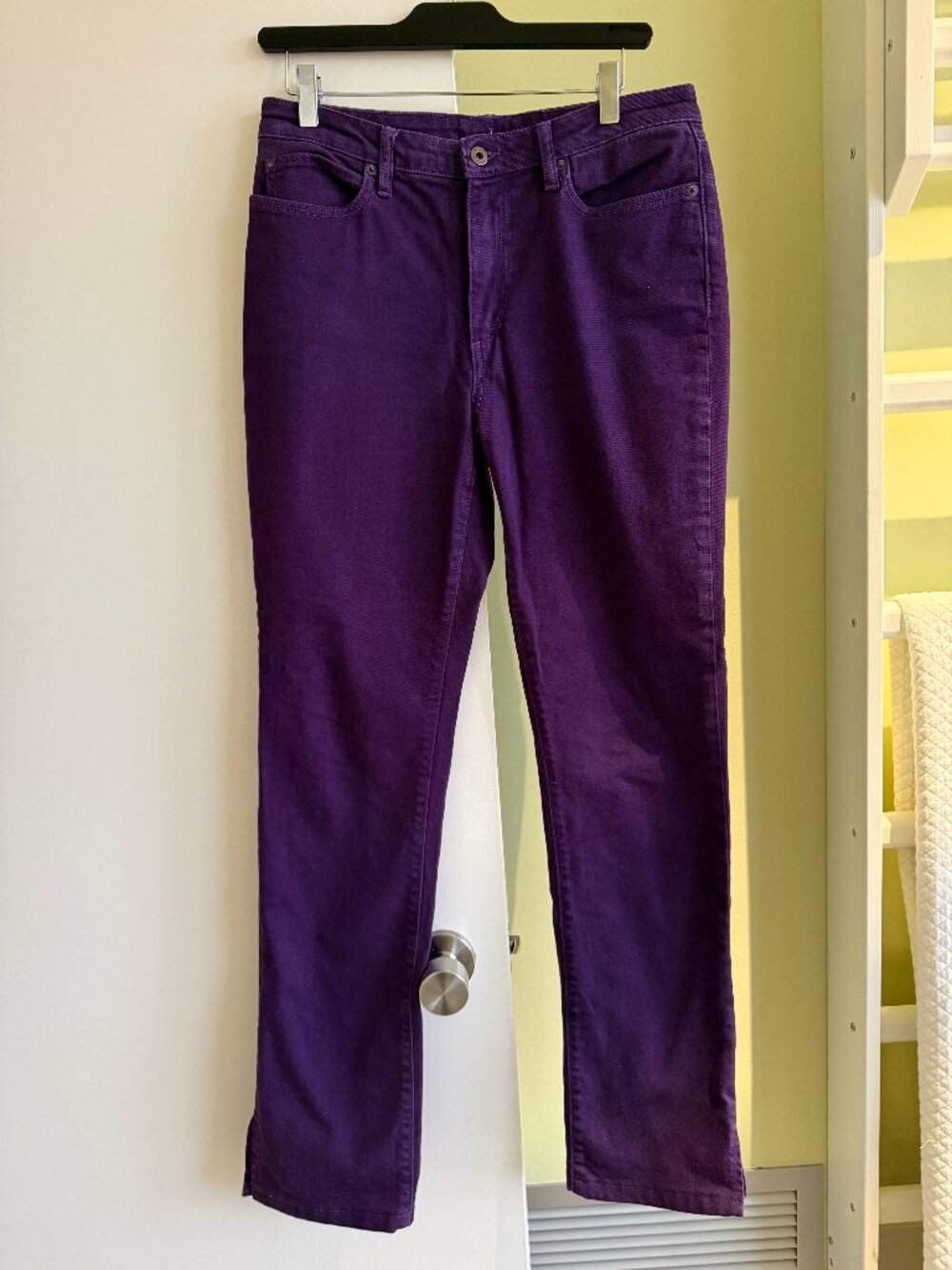 Letha slim leg mid rise jeans 30"